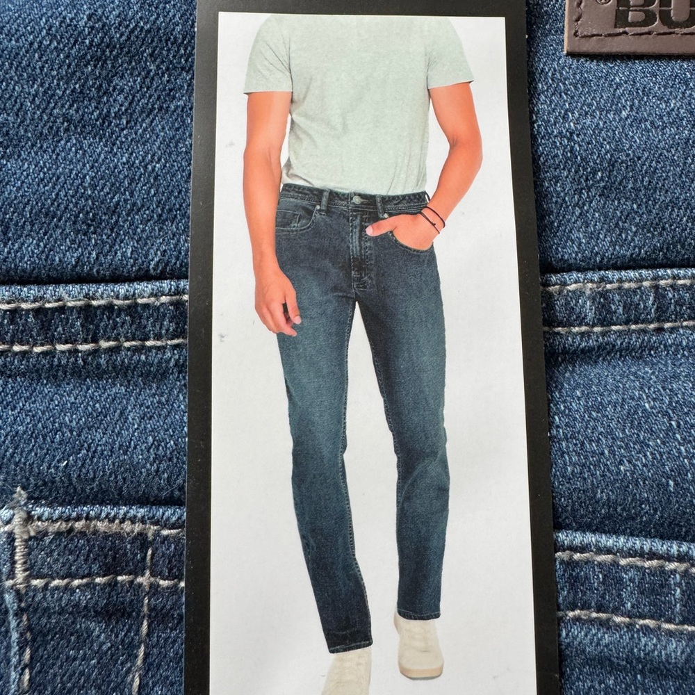 Buffalo David Bitton Men’s Jeans in Blue Denim